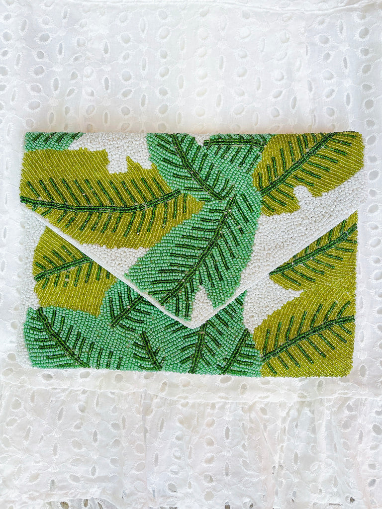 Palm Leaf Cross Body Bag