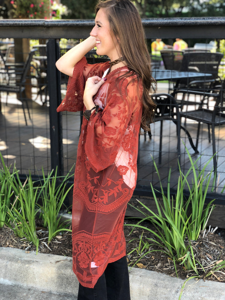Sedona Arizona Lace Kimono