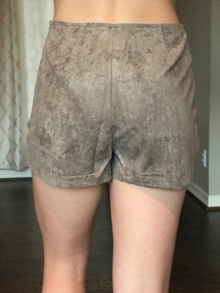 Willow Suede Shorts