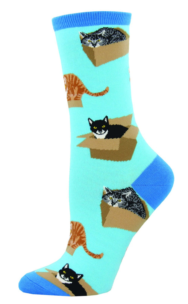 Cat In A Box Socks