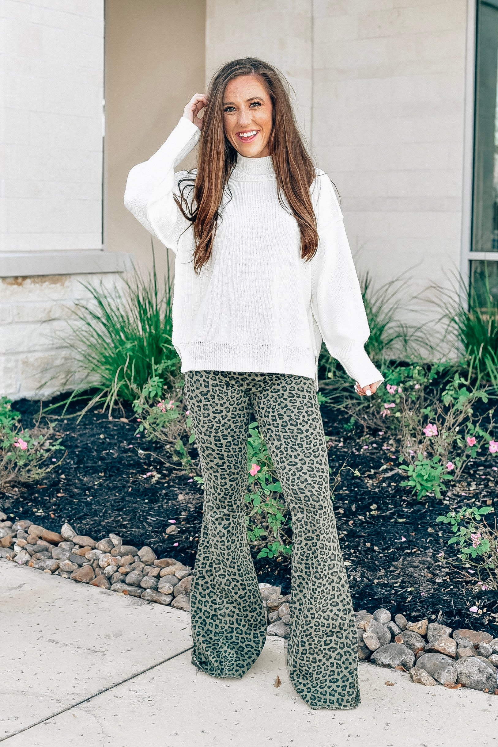 Forrest Adventures Leopard Flare Pants – Three Cords Boutique