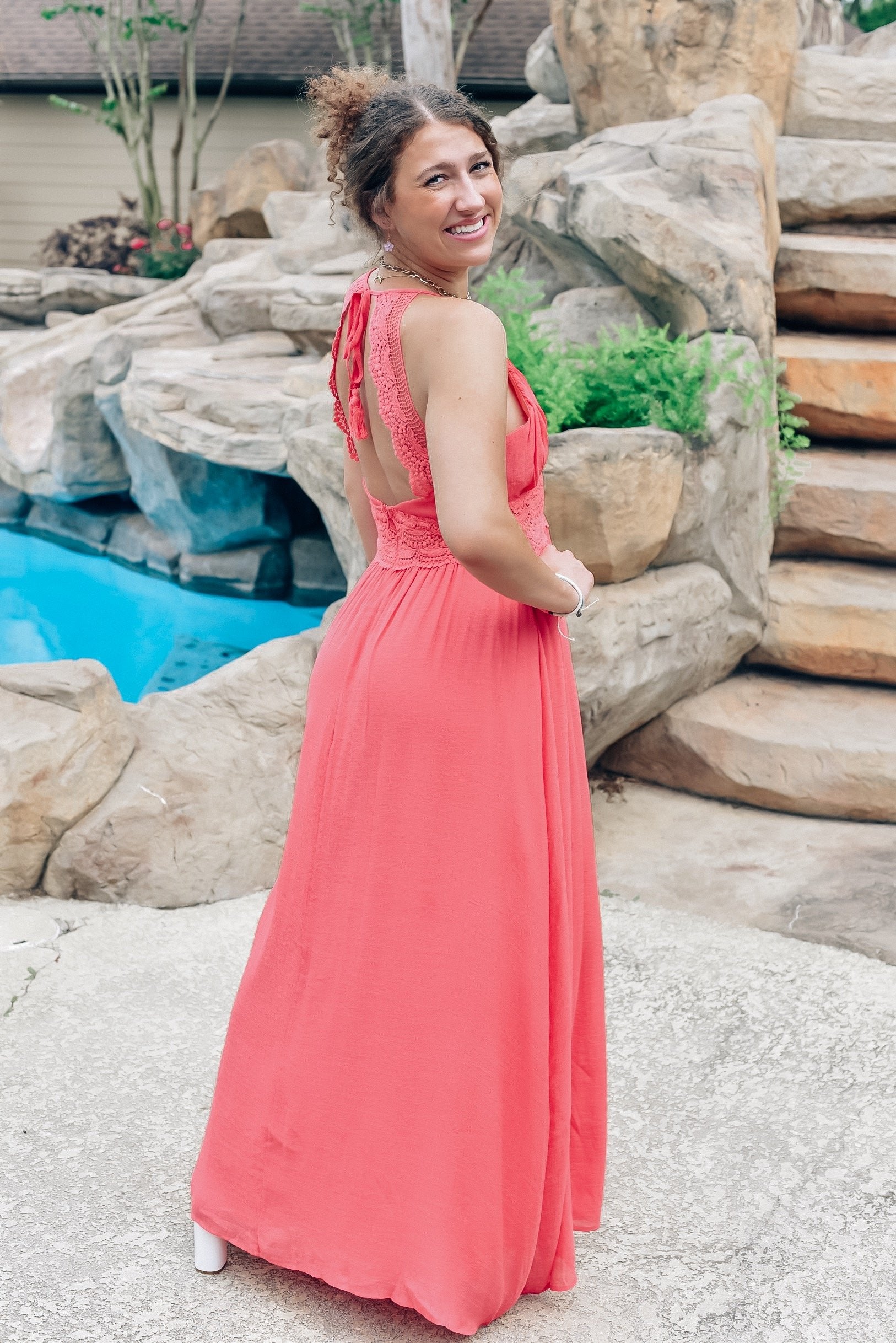 white christmas dresses Island Time Coral Maxi Dress Three Cords Boutique white christmas dresses Island Time Coral Maxi Dress Three Cords Boutique