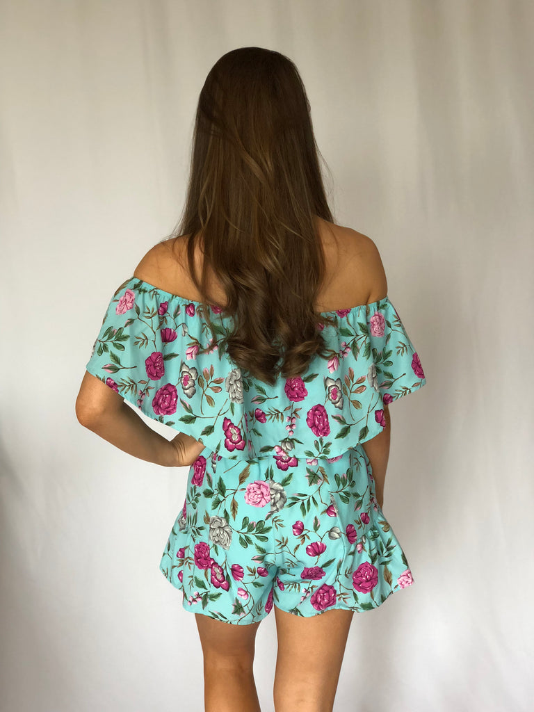Turquoise Waters Romper
